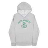 CHAMPION State Alumni Womens Grey Hoodie USA L
