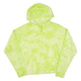 CHAMPION Womens Green Hoodie M
