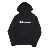 CHAMPION Mens Black Hoodie M