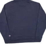 CHAMPION Mens Blue Hoodie L