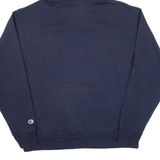 CHAMPION Mens Blue Hoodie L