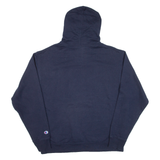 CHAMPION Mens Blue Hoodie L