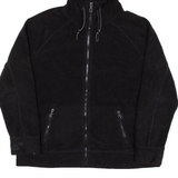 CALVIN KLEIN Womens Black Hoodie Full Zip XL