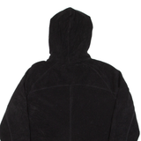 CALVIN KLEIN Womens Black Hoodie Full Zip XL