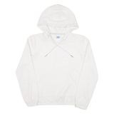 ADIDAS Womens White Hoodie M