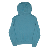 NIKE Womens Blue Hoodie M