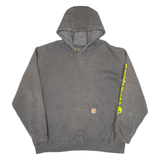 CARHARTT Mens Grey Hoodie USA 2XL