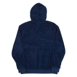 ADIDAS Teddy Womens Blue Hoodie S
