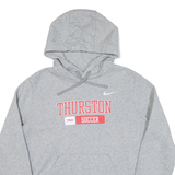 NIKE Thurston Soccer Mens Grey Hoodie USA L