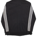 ADIDAS Womens Black Hoodie Full Zip L