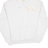 PUMA Mens White Hoodie L