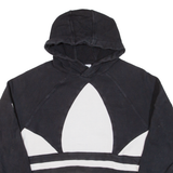 ADIDAS Womens Black Hoodie M