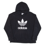 ADIDAS Womens Black Hoodie UK 10