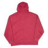 COCA COLA Mens Red Hoodie Full Zip 2XL