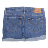LEVI'S 711 Cut Off Womens Denim Shorts Blue Slim XS W26