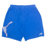 PUMA Mesh Lined Mens Swimming Shorts Blue L W32