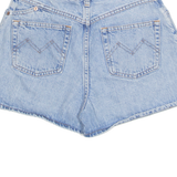 NUOVO High Waisted Womens Denim Shorts Blue XS W26