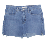 LEVI'S 311 Cut Off Womens Denim Shorts Blue L W33