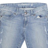 GUESS JEANS Womens Denim Shorts Blue M W32