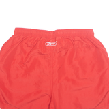 REEBOK Mesh Lined Mens Swimming Shorts Red S W27