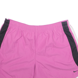 NIKE Womens Sports Shorts Pink L W32