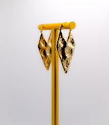 Gold Geometry Glam Earrings – Modern Gold Geometric Jewelry