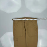 Levis Cargo Trousers - 36W 30L Brown Cotton