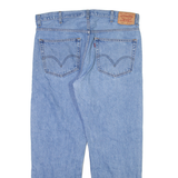 LEVI'S 505 Jeans Mens Blue Regular Straight W38 L30