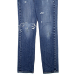 LEVI'S 511 Jeans Mens Blue Slim Straight Stone Wash W32 L34