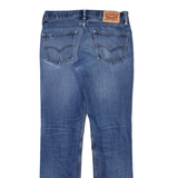 LEVI'S 511 Jeans Mens Blue Slim Straight Stone Wash W32 L34