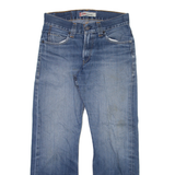 LEVI'S 506 Jeans Mens Blue Regular Straight Stone Wash W30 L28