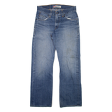 LEVI'S 506 Jeans Mens Blue Regular Straight Stone Wash W30 L28