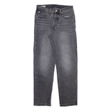 LEVI'S 501 BIG E Jeans Womens Grey Regular Straight Stone Wash W25 L28