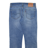 LEVI'S 511 Jeans Mens Blue Slim Straight Stone Wash W32 L28