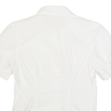 GUESS Womens Shirt White Collared S