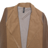 MARC CAIN Womens Kimono Blouse Brown Long Sleeve M