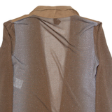 MARC CAIN Womens Kimono Blouse Brown Long Sleeve M