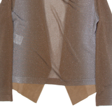 MARC CAIN Womens Kimono Blouse Brown Long Sleeve M