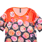 MARC CAIN Womens Printed Top Red Spotted L