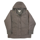 REGATTA Womens Chore Jacket Grey Hooded UK 16