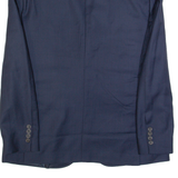 JAEGER Slim Fit Mens Blazer Jacket Blue Wool M