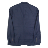 JAEGER Slim Fit Mens Blazer Jacket Blue Wool M