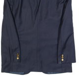 JAEGER Mens Blazer Jacket Blue Wool M