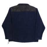 CHAMPION Mens Fleece Jacket Blue L