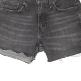 LEVI'S 511 Cut-Off Womens Denim Shorts Black Slim M W29