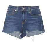 LEVI'S Cut-Off Womens Denim Shorts Blue XS W26