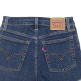 LEVI'S Cut-Off Womens Denim Shorts Blue XS W26