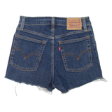 LEVI'S Cut-Off Womens Denim Shorts Blue XS W26
