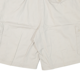 TORERO Mens Cargo Shorts Beige Relaxed M W34