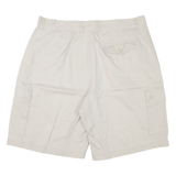 TORERO Mens Cargo Shorts Beige Relaxed M W34